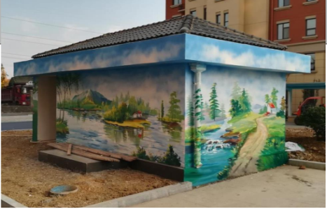 大化特色乡村彩绘文化墙制作？