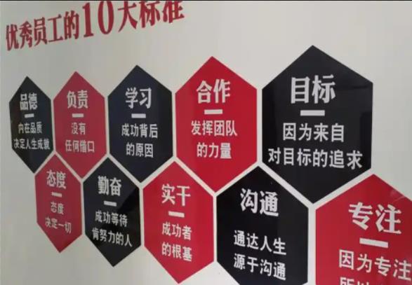 大化公司文化墙的作用