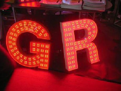 大化LED发光字常见的安装误区。